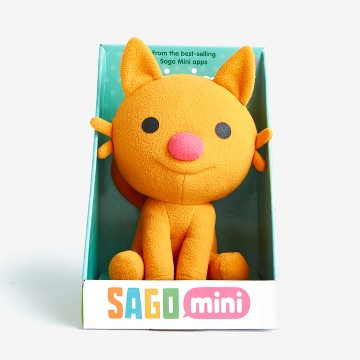 Jinja the cat 8” plush